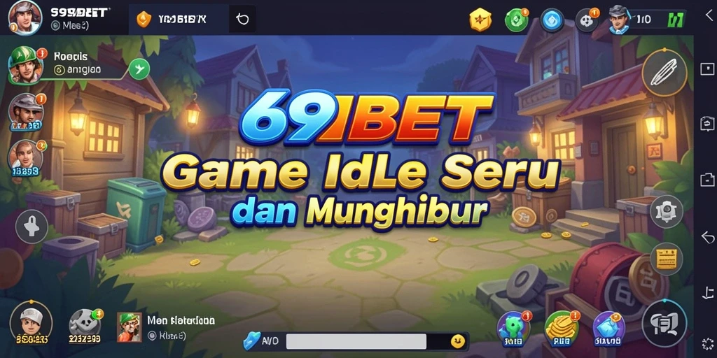 Screenshot gameplay 69BET menampilkan kemajuan dalam mode Idle yang seru.
