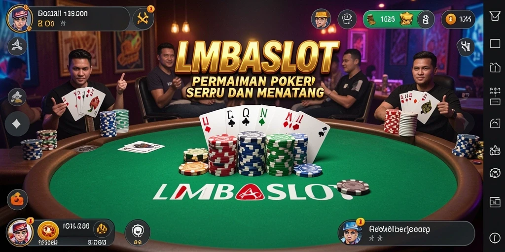 Tampilan gameplay seru di LMBASLOT dengan pemain lainnya.