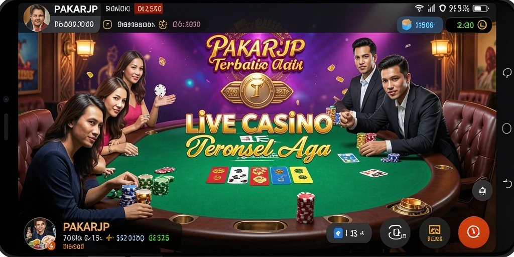 Tampilan gameplay PAKARJP yang menarik dan interaktif.