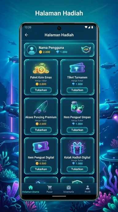 Tangkapan layar fitur download cepat di aplikasi bosjoko.